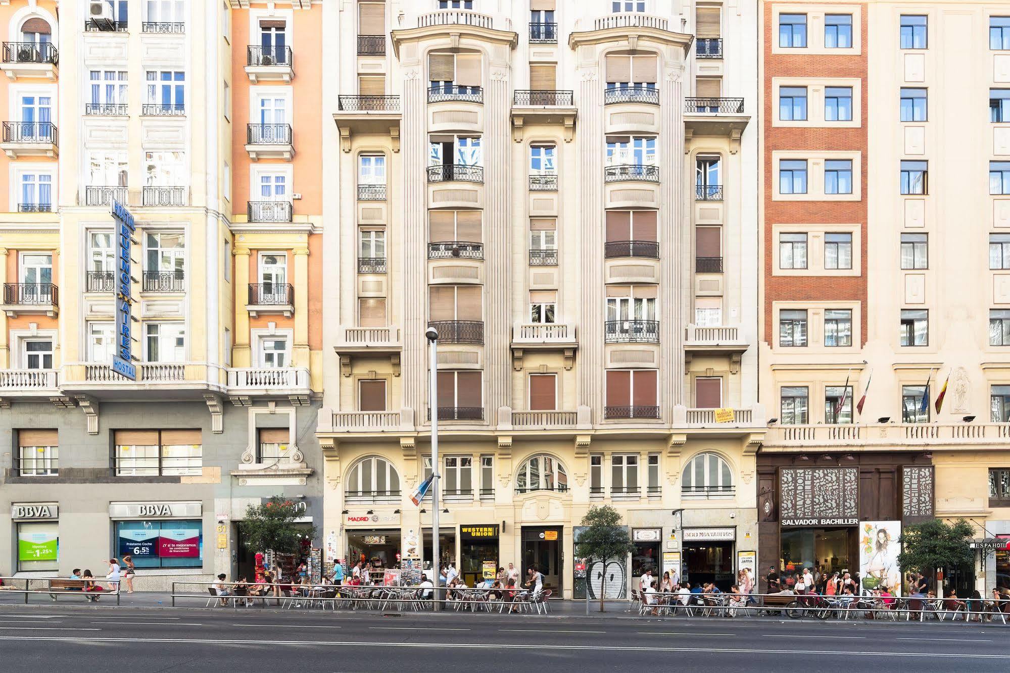 Gran Via 63 Rooms Madrid Exterior photo